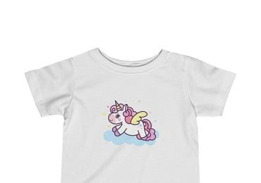 Flying Miss Unicorn  Girl Tee