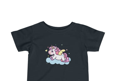 Flying Miss Unicorn  Girl Tee